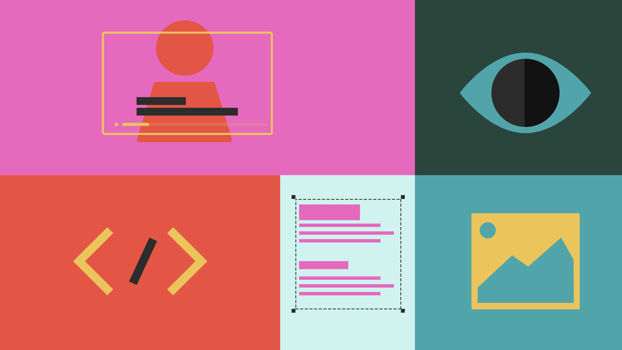 Illustration of best practices for accessible website design