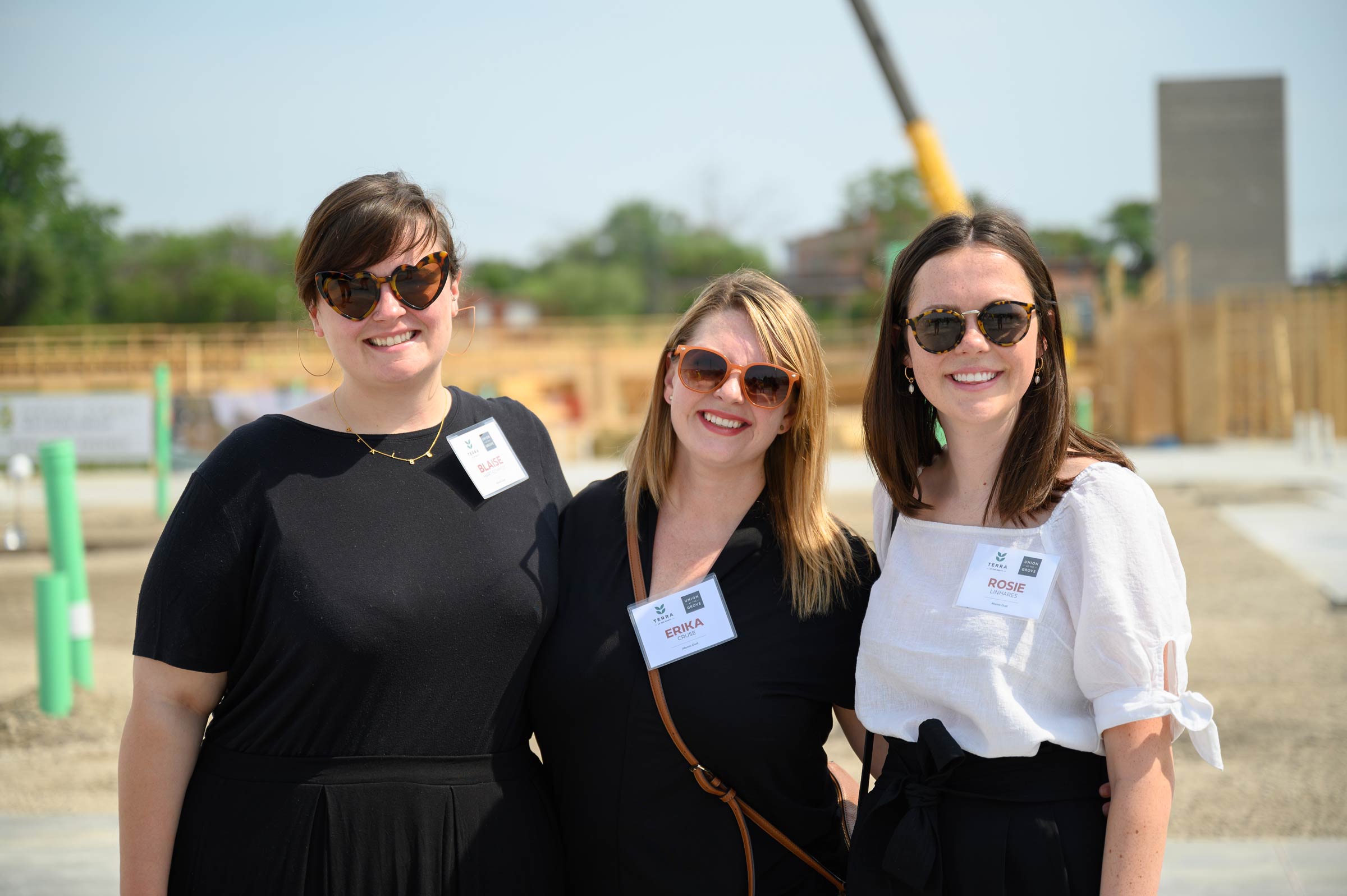A few Atomicdust team members at the Terra groundbreaking