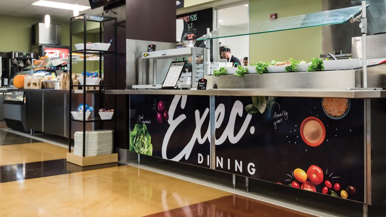 Second branded kiosk for Executive Dining