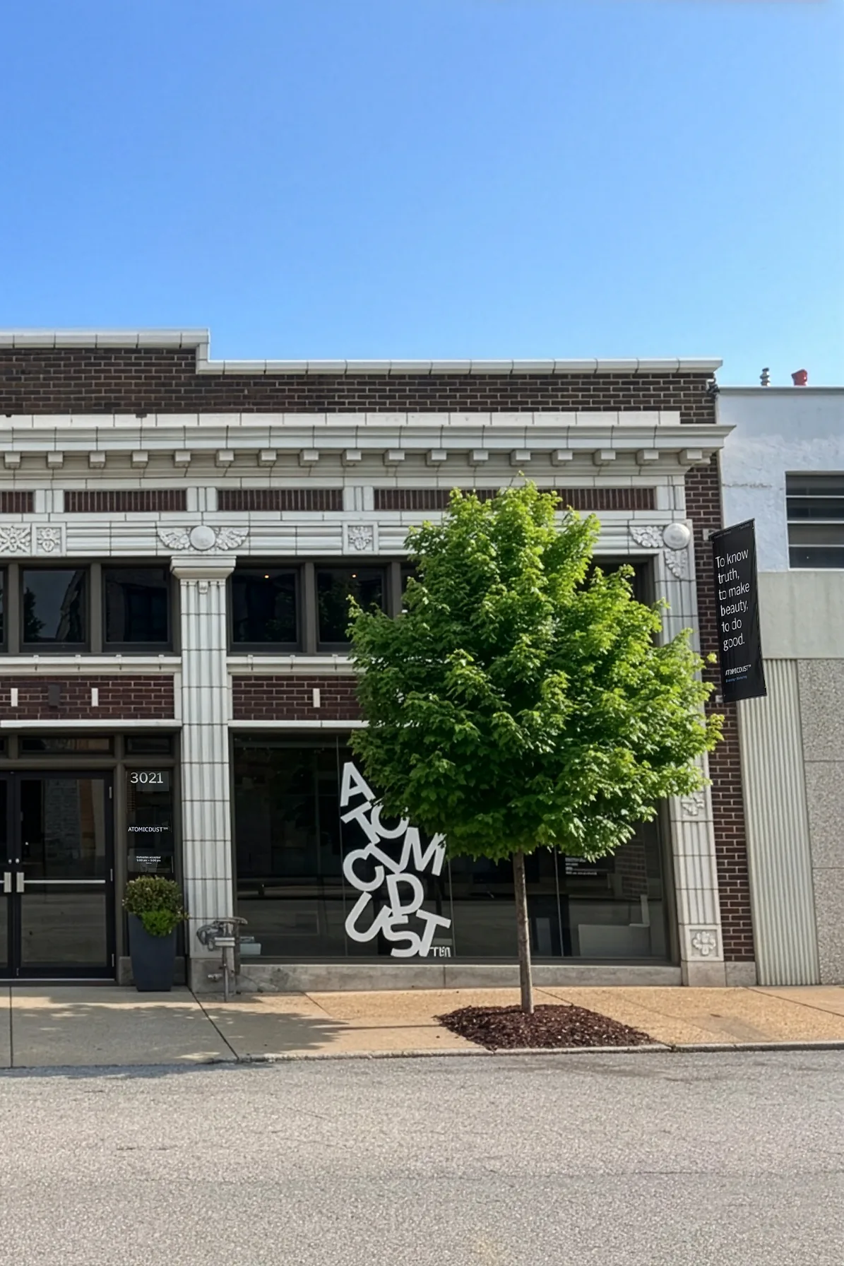 The Atomicdust studio building exterior