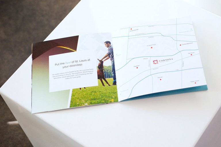 Cortona at Forest Park - Marketing materials
