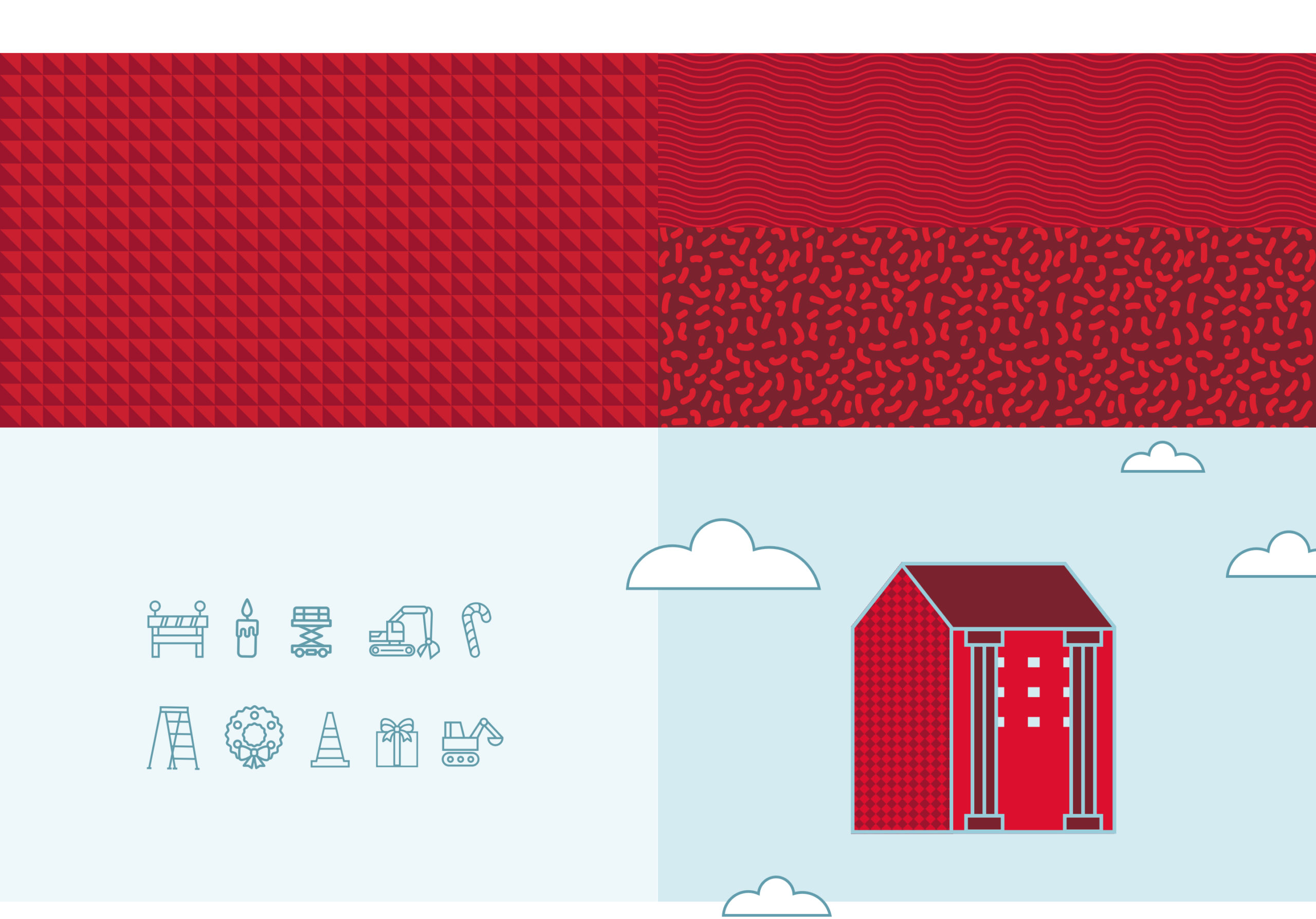 Illustrations and textures from McCarthy's Share Good website